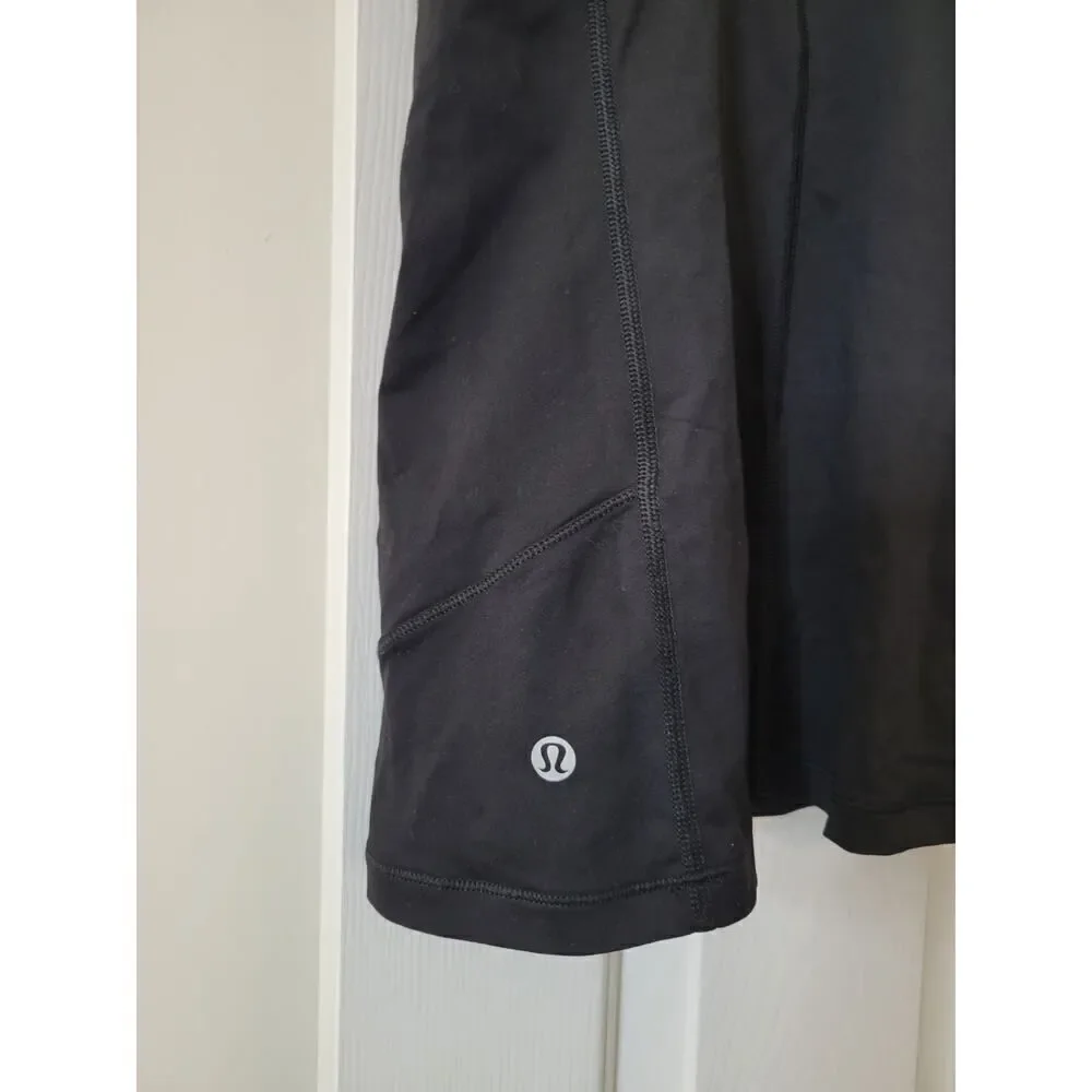 LULULEMON Tank Top Black Cross Strap Back size 4